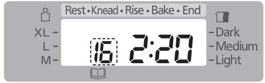 Rest • Knead • Rise • Bake • End XL - L - M- 16 2:20 -Dark -Medium -Light