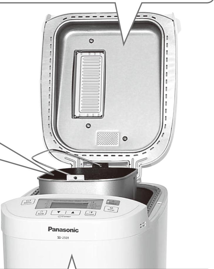 PANASONIC SD-2501WXE - Measuring spoon &amp; cup - 3