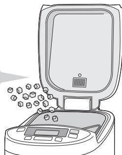 PANASONIC SD-2501WXE - Añadir ingredientes adicionales al pan o a la masa - 2