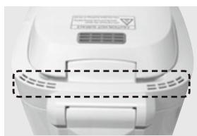 PANASONIC SD-2501WXE - Orificio de salida de vapor - 1