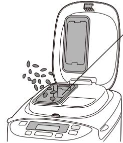 PANASONIC SD 2501 - Remove the bread pan and set the kneading blade - 5