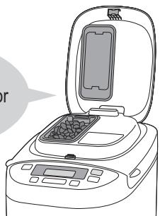 PANASONIC SD 2501 - ■ SD-2501 (with raisin nut dispenser) - 1