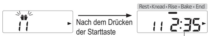PANASONIC SD 2501 - Wenn der Piepton ertönt, wird weitere Butter hinzugefügt, drücken Sie dann die 'Start' erneut. - 1