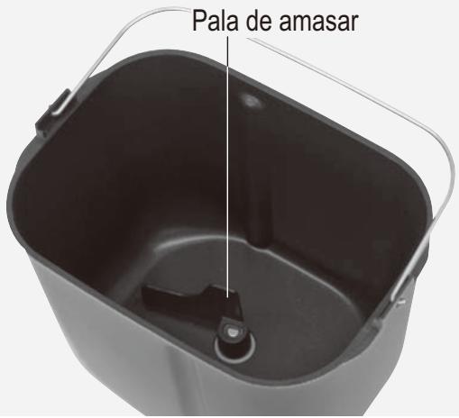 PANASONIC SD 2501 - Ponga los ingredientes en el recipiente del pan - 1