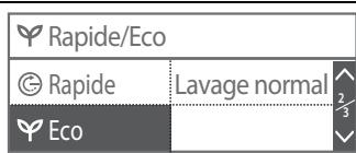 PANASONIC NA-140ZS1 - Sélectionner « Eco » puis valider. - 2