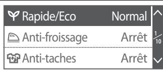 PANASONIC NA-140ZS1 - Sélectionner « Eco » puis valider. - 1