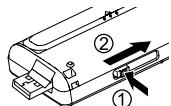 PANASONIC RR-XS420E - Aufladen der Batterie - 2