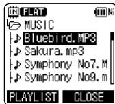 PANASONIC RR-XS420E - Registering your favourite tracks to a playlist - 1