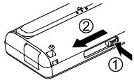 PANASONIC RR-XS420E - Caricamento della batteria - 1
