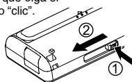 PANASONIC RR-XS420E - Carga de la pila - 1