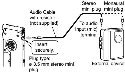PANASONIC RR-XS420E - Copying to other devices - 1