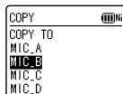 PANASONIC RR-XS420E - Copying file - 2