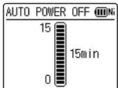 PANASONIC RR-XS420E - AUTO POWER OFF - 1