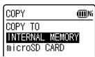 PANASONIC RR-XS420E - Copying file - 1