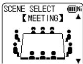 PANASONIC RR-XS420E - Changing recording scene settings - 1