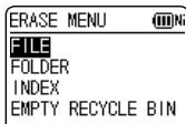 PANASONIC RR-XS420E - Press [ERASE/A-B]. - 1