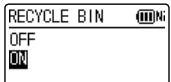 PANASONIC RR-XS420E - RECYCLE BIN - 1