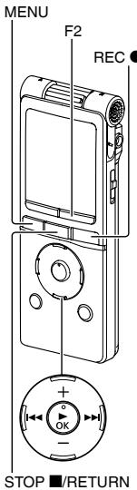 PANASONIC RR-XS420E - Setting the recording level manually - 1