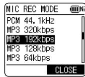 PANASONIC RR-XS420E - Selecting recording mode - 3