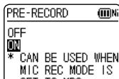 PANASONIC RR-XS410E-W - To set the past recording to ON: - 2