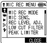 PANASONIC RR-XS410E-W - Selecting recording mode - 1