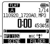 PANASONIC RR-XS410E-W - Selecting recording mode - 3