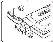 PANASONIC RR-XS410E-W - Part names - 3