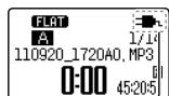 PANASONIC RR-XS410E-W - Press and hold [STOP/RETURN] on the unit while connecting the unit to the computer's USB port. - 2