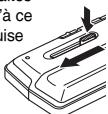PANASONIC RR-XS410E-W - Sortez la fiche USB. - 1