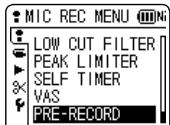 PANASONIC RR-XS410E-W - To set the past recording to ON: - 1
