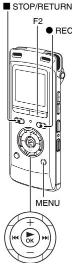 PANASONIC RR-XS410E-W - Adjusting the recording level manually - 2