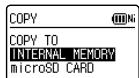 PANASONIC RR-XS410E-W - Copying file - 1