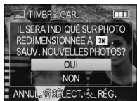 PANASONIC LUMIX DMC-TZ7 - Sélectionnez 'OUI' (l'écran varie suivant la taille de la photo, etc.) - 2