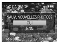 PANASONIC LUMIX DMC-TZ7 - Sélectionnez 'OUI' et réglez - 1