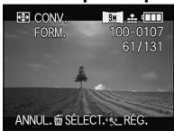 PANASONIC LUMIX DMC-TZ7 - Sélectionnez la position horizontale et convertissez - 7
