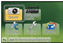 PANASONIC DMCGF6EG - ■ Schakelen naar andere menu's - 1