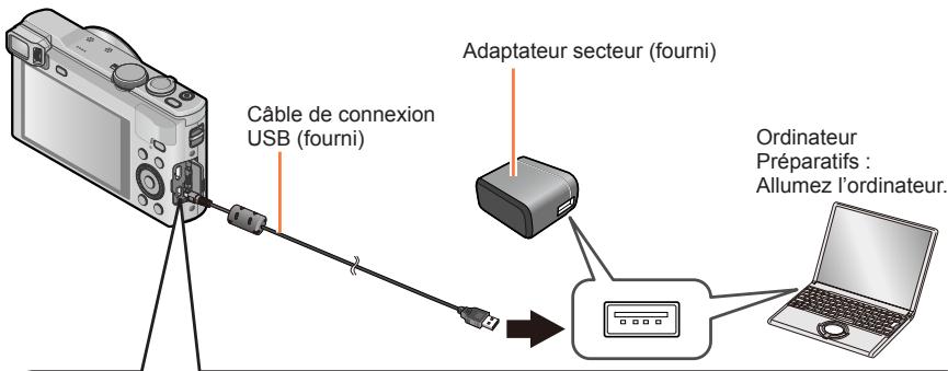 PANASONIC LUMIX DMC-TZ60 - Charger la batterie - 1