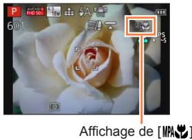 PANASONIC LUMIX DMC-TZ60 - Utilisez ▲▼ pour sélectionner [MPA macro] ([MPA]) ), puis appuyez sur [MENU/SET] - 1