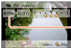 PANASONIC LUMIX DMC-TZ60 - Utilisez ▲▼ pour sélectionner [Pris. vues raf.], puis appuyez sur [MENU/SET] - 1