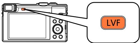PANASONIC LUMIX DMC-TZ60 - Appuyez sur la touche [LVF] - 1