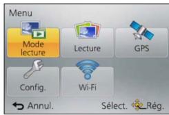 PANASONIC LUMIX DMC-TZ60 - Type de menu - 2