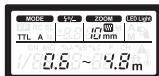 PANASONIC LUMIX DMW-FL360LE - Slide out the wide panel and place it on the flash head. - 2