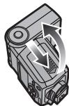 PANASONIC LUMIX DMW-FL360LE - Loading Batteries - 1
