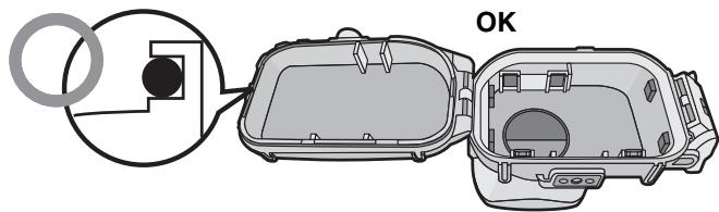 PANASONIC LUMIX DMW-MCTZ20E - Inserire l'O-ring in maniera uniforme nell'apposto alloggiamo. - 1
