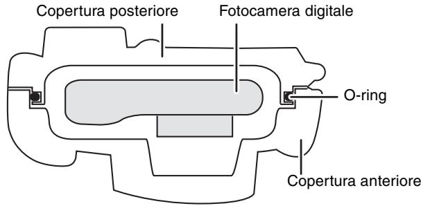 PANASONIC LUMIX DMW-MCTZ20E - ■ Come l'O-ring mantiene l'impermeabilità della custodia - 1