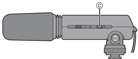 PANASONIC LUMIX DMW-MS1E - ■ Changing the [WIND CUT OFF/ON] Switch - 1
