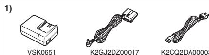 PANASONIC NV-GS24 - Accessoires standard - 1
