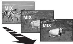 PANASONIC NV-GS24 - Mode mixage: - 1