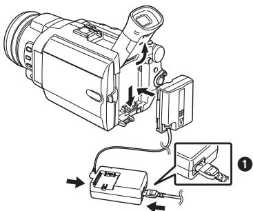 PANASONIC NV-GS24 - Utilisation de l'adaptateur secteur CA - 1