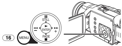PANASONIC NV-GS24 - Reglez [PICTURE PLAYBACK MENU] >> [EDITING] >> [FILE LOCK] >> sur [YES]. - 1